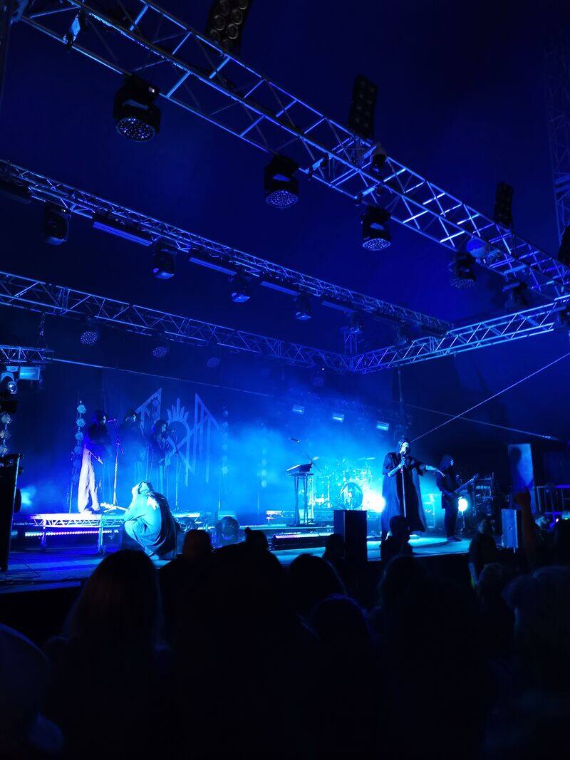 Sleep Token performing at Bloodstock Open Air festival 2022