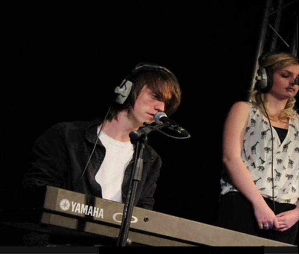Blacklit Canopy band photo featuring Leo Faulkner before Sleep Token era