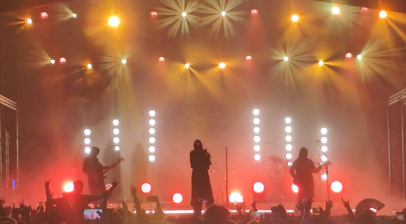 Sleep Token at Aftershock Festival 2023