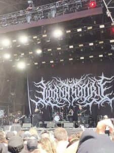Sleep Token stage setup at Bloodstock Open Air Festival 2022 main stage