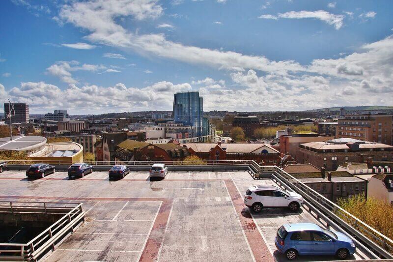 Bristol England skyline cityscape hometown of Leo Faulkner Sleep Token vocalist